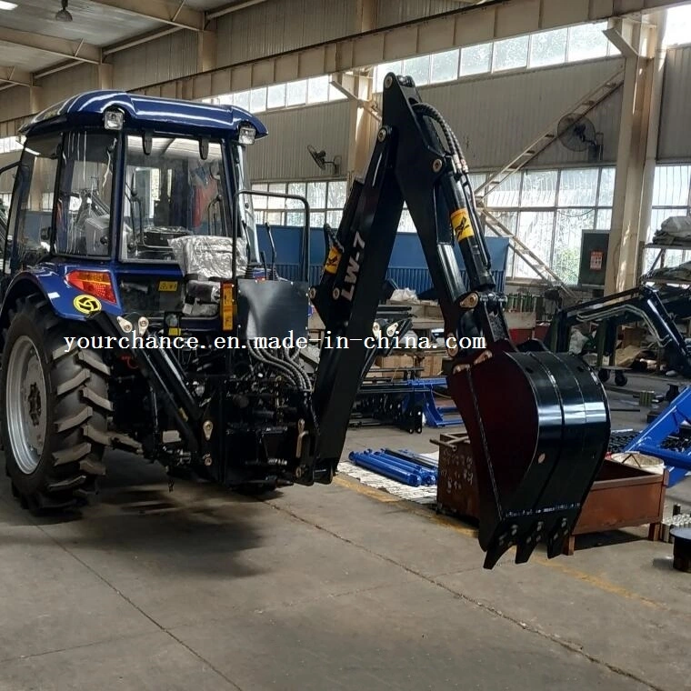 High Quality Multifunctional Wheel Farm Tractor Backhoe Excavator for Farming Work