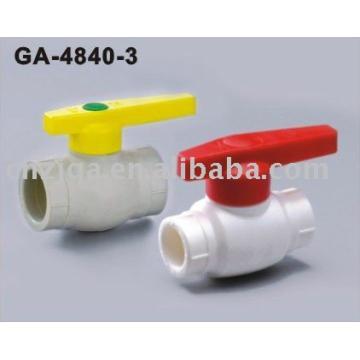 20mm-63mm/PPR Pipe Fitting/ PPR Ball Valve(Iron Core)