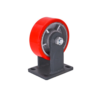 Extra Heavy Duty Iron Core Pu Caster Wheel 4 Zoll 1100 kg