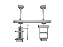 Double arms electric surgical pendant