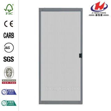 Standard White Metal Sliding Patio Screen Door