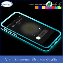 Cell phone calling flashing case for iphone 6plus 6s plus led light flashing case