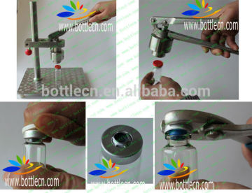 crimper for 20mm flip off caps, crimper tool for 10ml vials