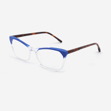 Super thin Cat eye Acetate Female Optical Frames