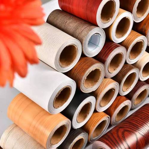 Wood Grain PVDF Coated Aluminum Sheet Decorative Film