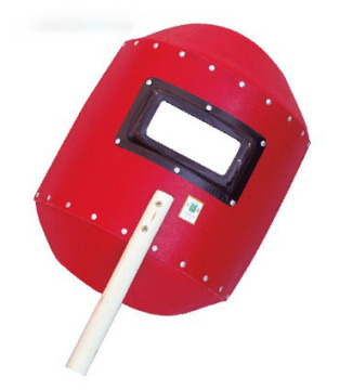 High Quality Industrial Welding Helmet with Steel Paper Edging and Protective Mask