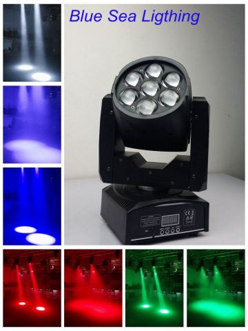 2016 Hot sale DMX RGBW 7x 12w led stage lightings or cheap stage lighting