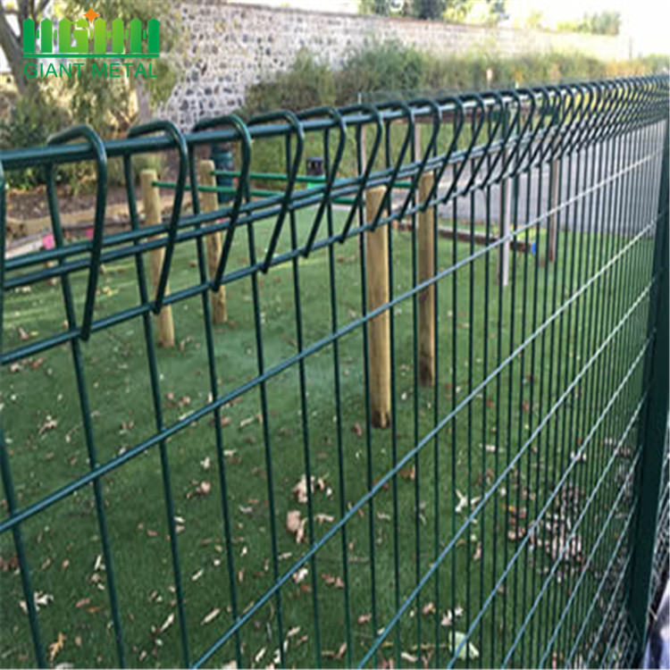 Green Roll Top Mesh Fence Panels Perth