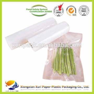 cheap vacumm food packaging bag for vegetables
