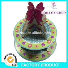 promotional cartoon cake stand,kid party cake stand