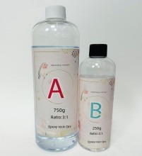 Crystal Liquid Epoxy Resin Art AB Glue