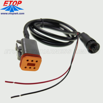 waterproofing lighting detector cable assembly