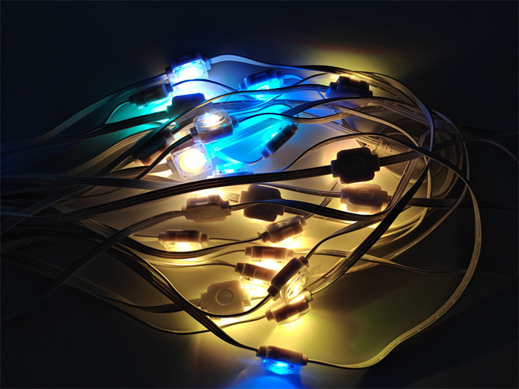 outdoor decorations  christmas lights pixel IP67 dmx512  waterproof 24v led eave light
