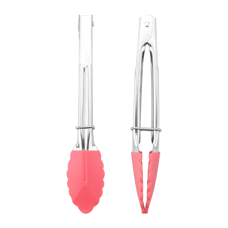 Stainless Steel Silicone Kitchen Tongs