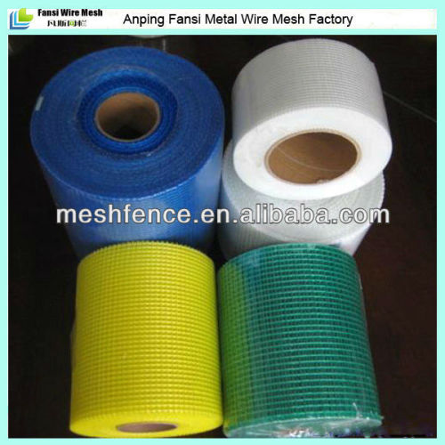 Sticky adhesive drywall fiberglass mesh