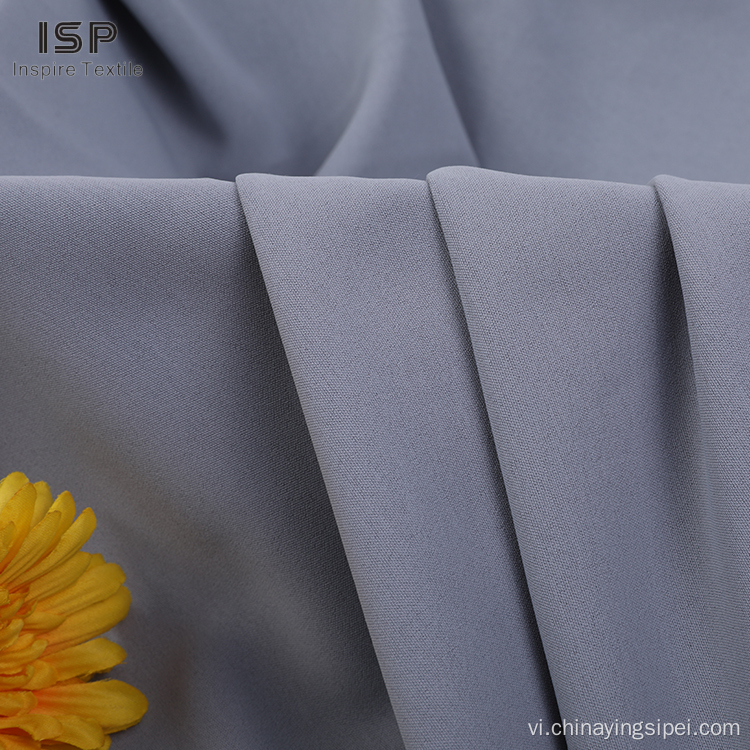 CEY Crepe 100%vải dệt polyester cho quần áo