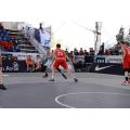 FIBA 3x3 Enlio SES blokujące się na świeżym powietrzu Trybunał sportowy 02