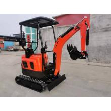 Mini excavator 1.7t micro small farm garden digger excavator with free spare parts