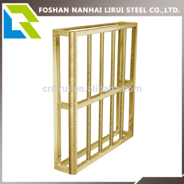 Two in one security window grates