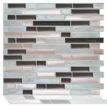 Smart decorative peel and kitchen tile sticker mosaic