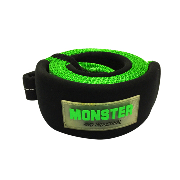 Monster4WD Emergency Tow Strap - Polyester Tree Saver & Trunk Protector