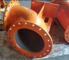 Double Iron Bend Flanged Duckfoot