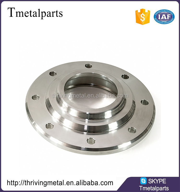 Custom CNC machining stainless steel 304 316 pipe flange in Dongguan