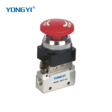 Pneumatic Push Button Valve MOV Series MOV-02