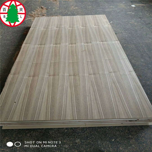 Teak veneer faced plywood for furniture grade