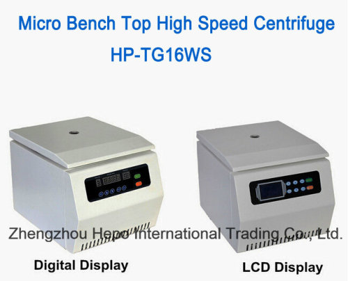 Microganism высокой скорости скамейке Топ центрифуги (HP-TG16WS)