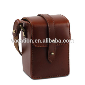 small camera leather shoulder bag