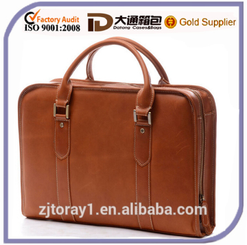 Fashion Fake Leather Briefcase Bag Factory for Student