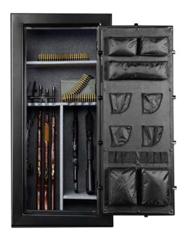 Fireproof Gun Safe with Reconfigurable Electronic and Mechanical Locks 3
