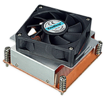 copper skiving fin heatsink cpu cooler for server