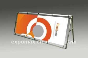 aluminum A banner screen for trade show / folding screen