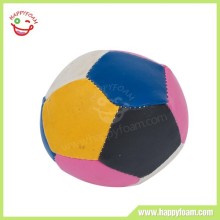 Square plastic juggling ball plastic open