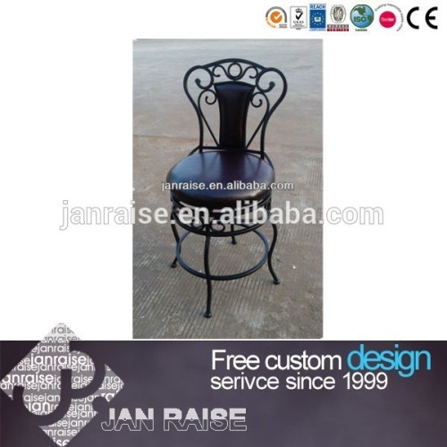 Metal frame pvc cushion bar stool bar chair