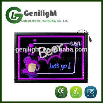 Advertising Board Flashing LED Writing Board of High Quality 80*60 cm