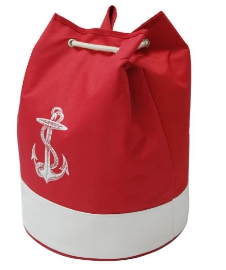 Large Bucket Round Bag Tote Bag with Rope Handle