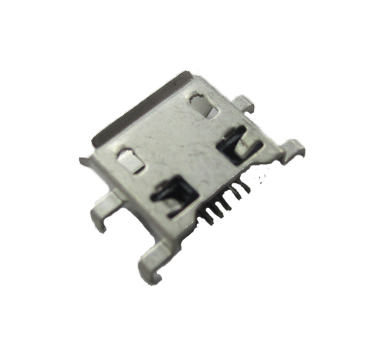 MICRO USB VROUWELIJKE 5PIN CONNECTOR OFFSET TYPE DIP