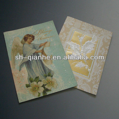 Hot-stamping christian printing cards