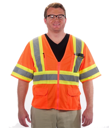 mesh safety vest