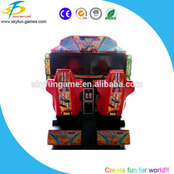 Racing arcade game macchine coin operated car simulator video
