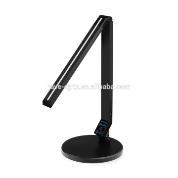 2016 new design foldable led desk lamp, 5 levels dimmable led desk lamp