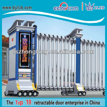 Automatic sliding driveway gates industrial outside door