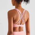 Donne Crisscross Strops Workout Gym Bra