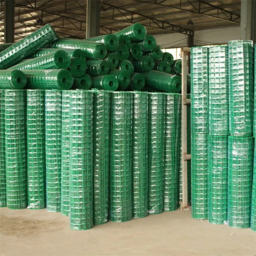 PVC Coated Coated Coleded Wire Mesh Roll για περίφραξη