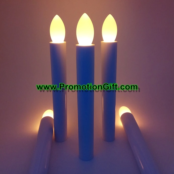 Pillar Electric Battery Flameless LED Taper Candle