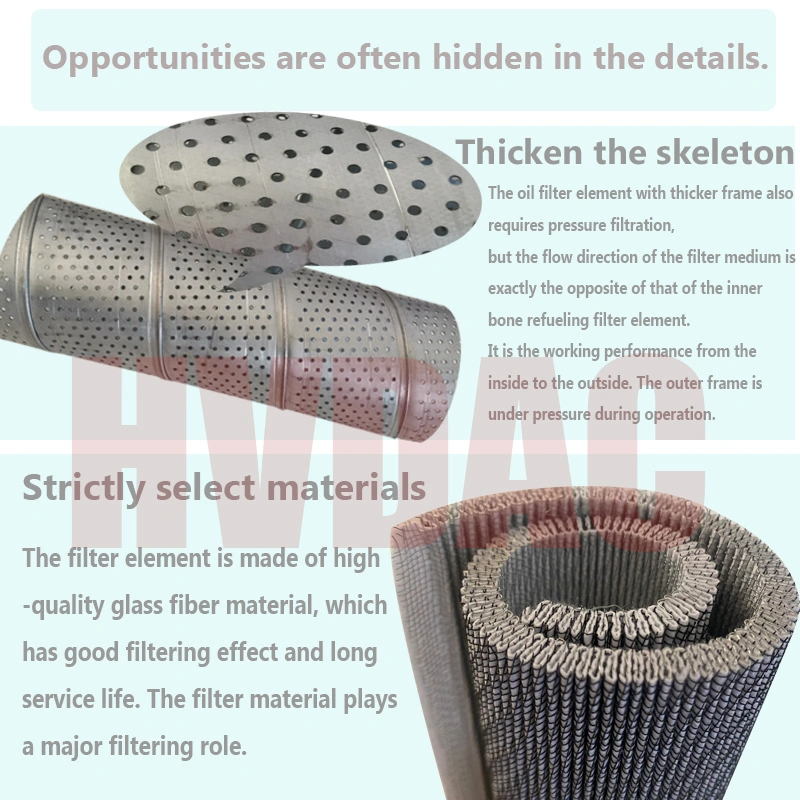 Replace Imported Glass Fiber Filters 0160r010on/0160r010bn4hc Hydraulic Filter Element