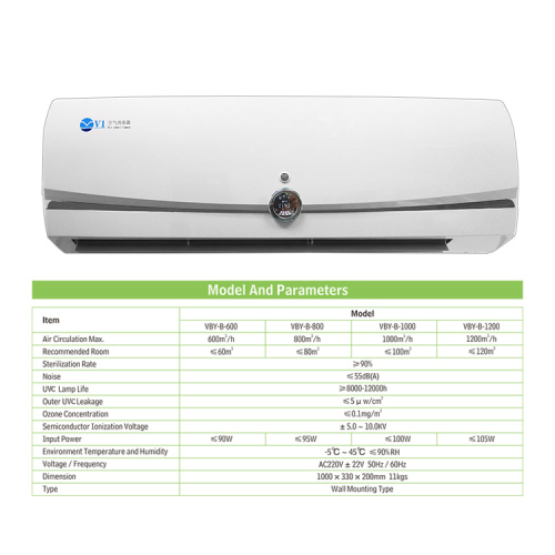 220V movable 95w Air poisoned uv desinfection for hospital